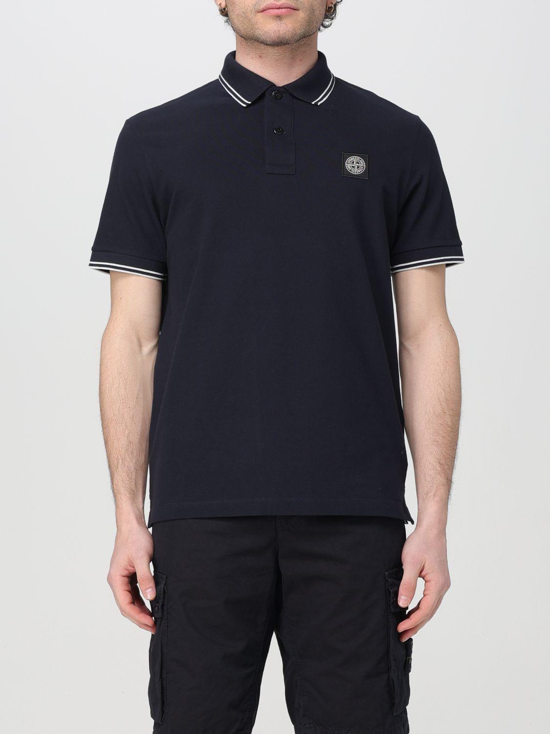 Polo Shirt STONE ISLAND Men colour Blue