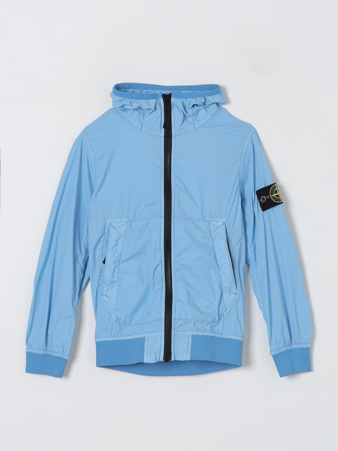 Jacket STONE ISLAND JUNIOR Kids colour Sky Blue