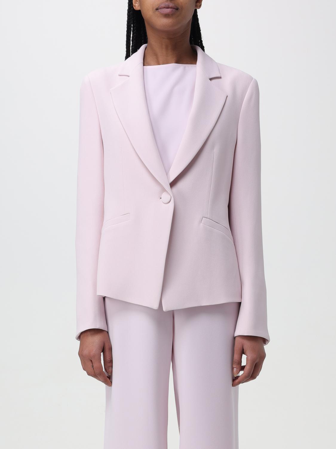 Blazer EMPORIO ARMANI Woman colour Pink