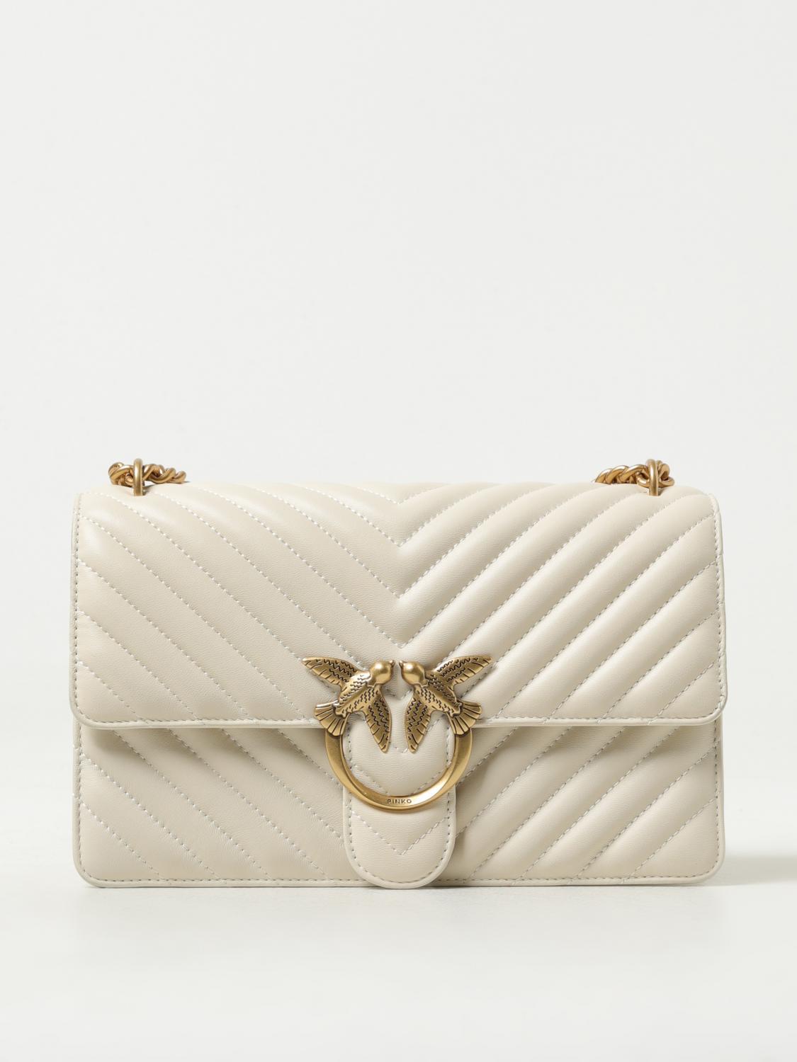 Shoulder Bag PINKO Woman Colour White