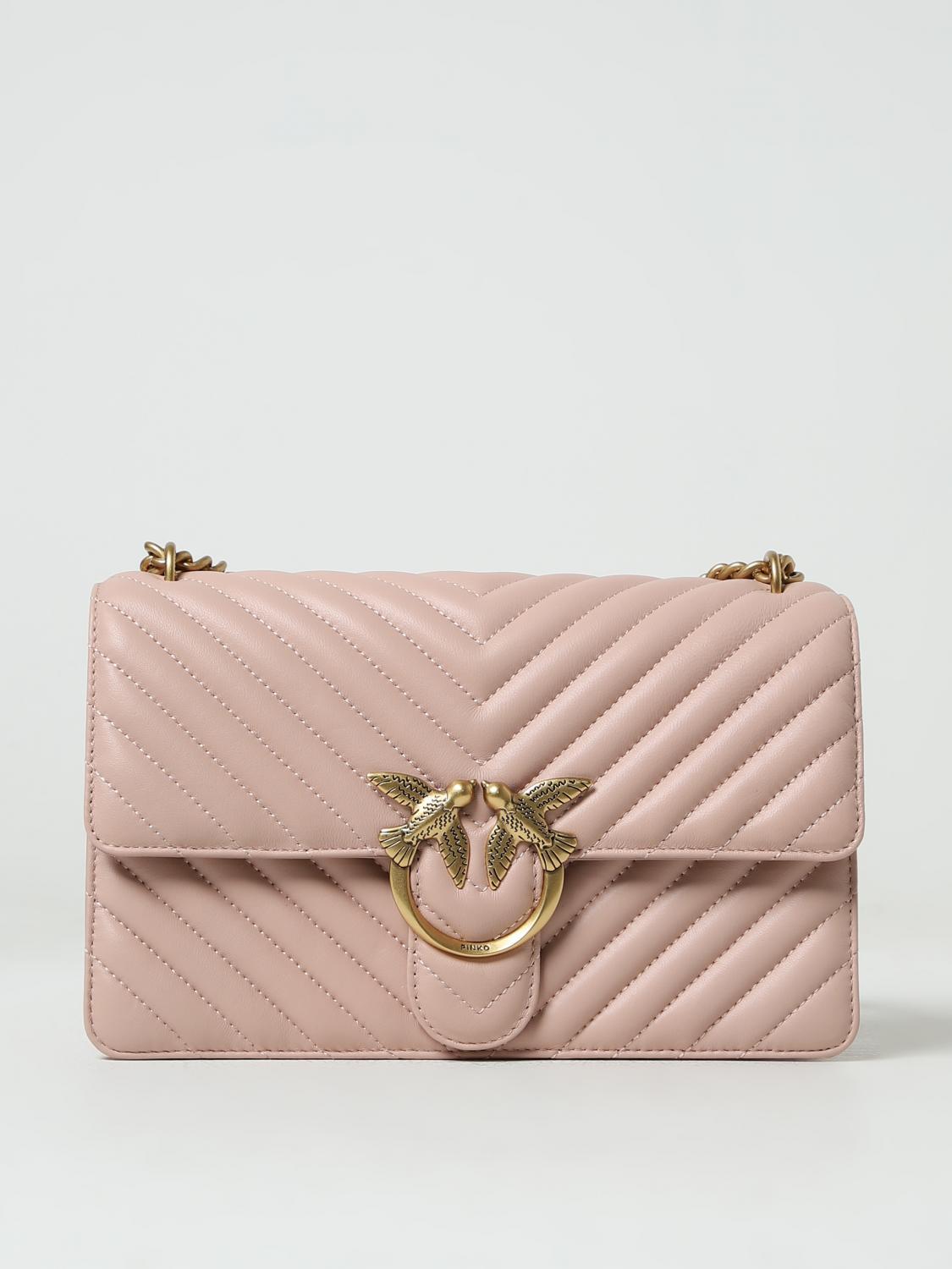 Shoulder Bag PINKO Woman colour Blush Pink