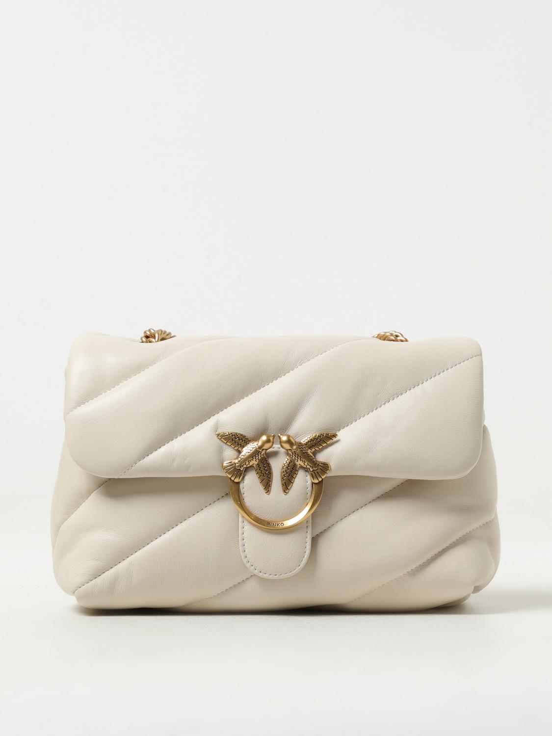 Shoulder Bag PINKO Woman Colour White