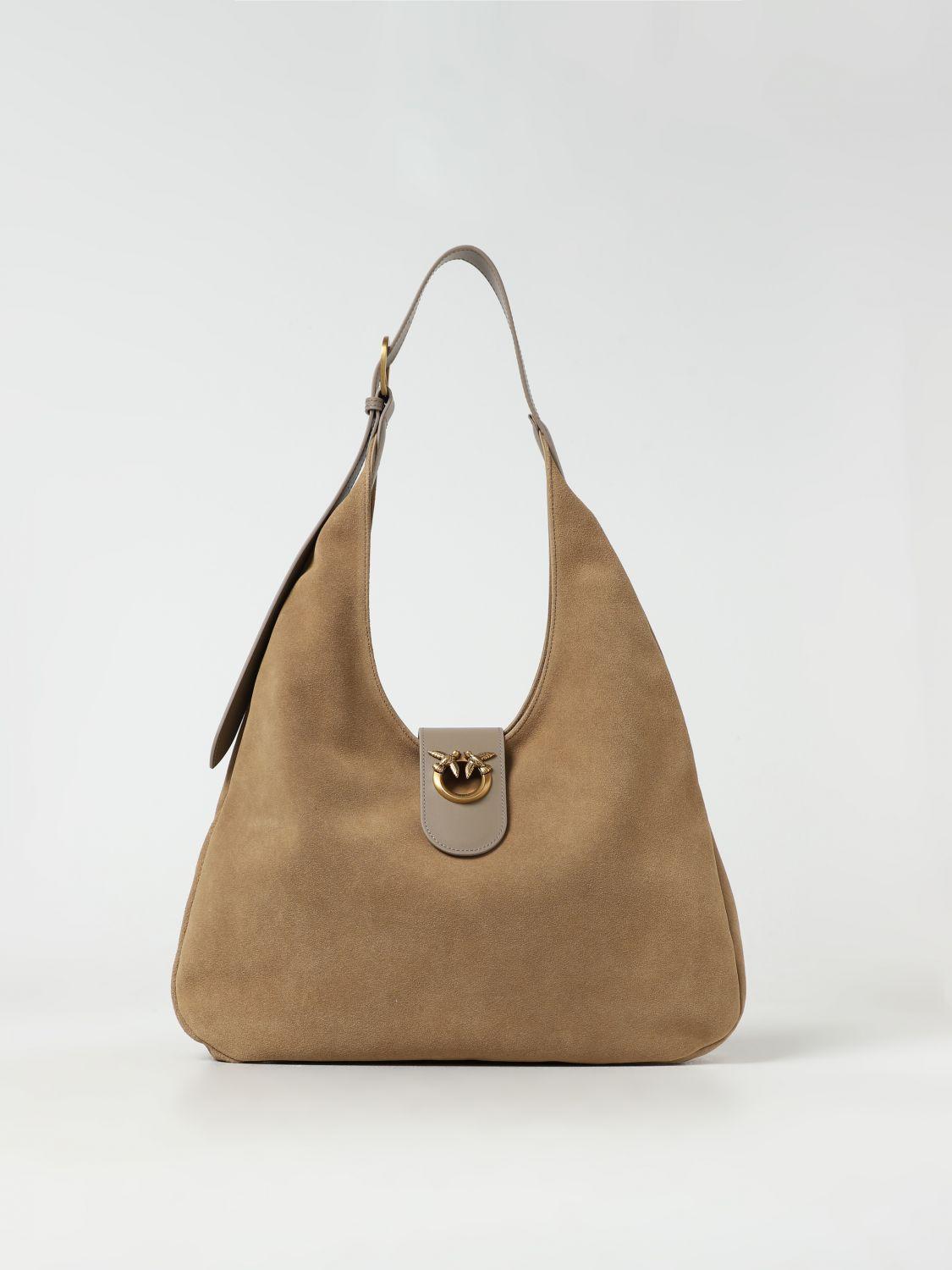 Shoulder Bag PINKO Woman colour Beige