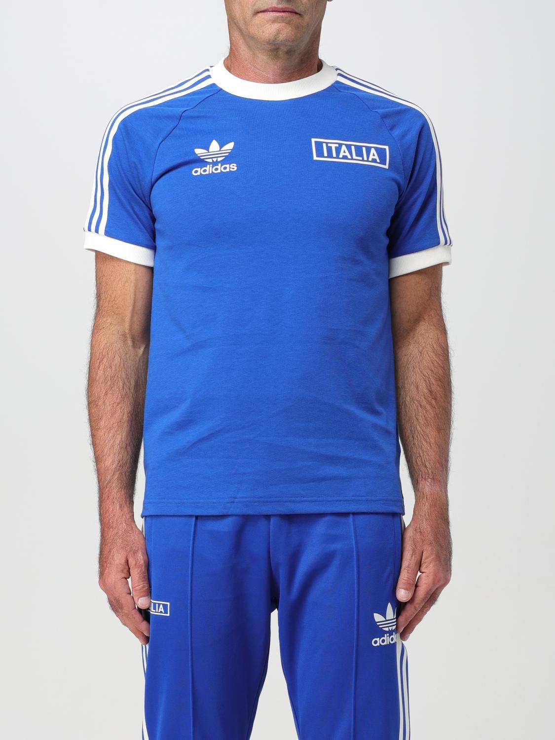 T-Shirt ADIDAS ORIGINALS Men colour Gnawed Blue