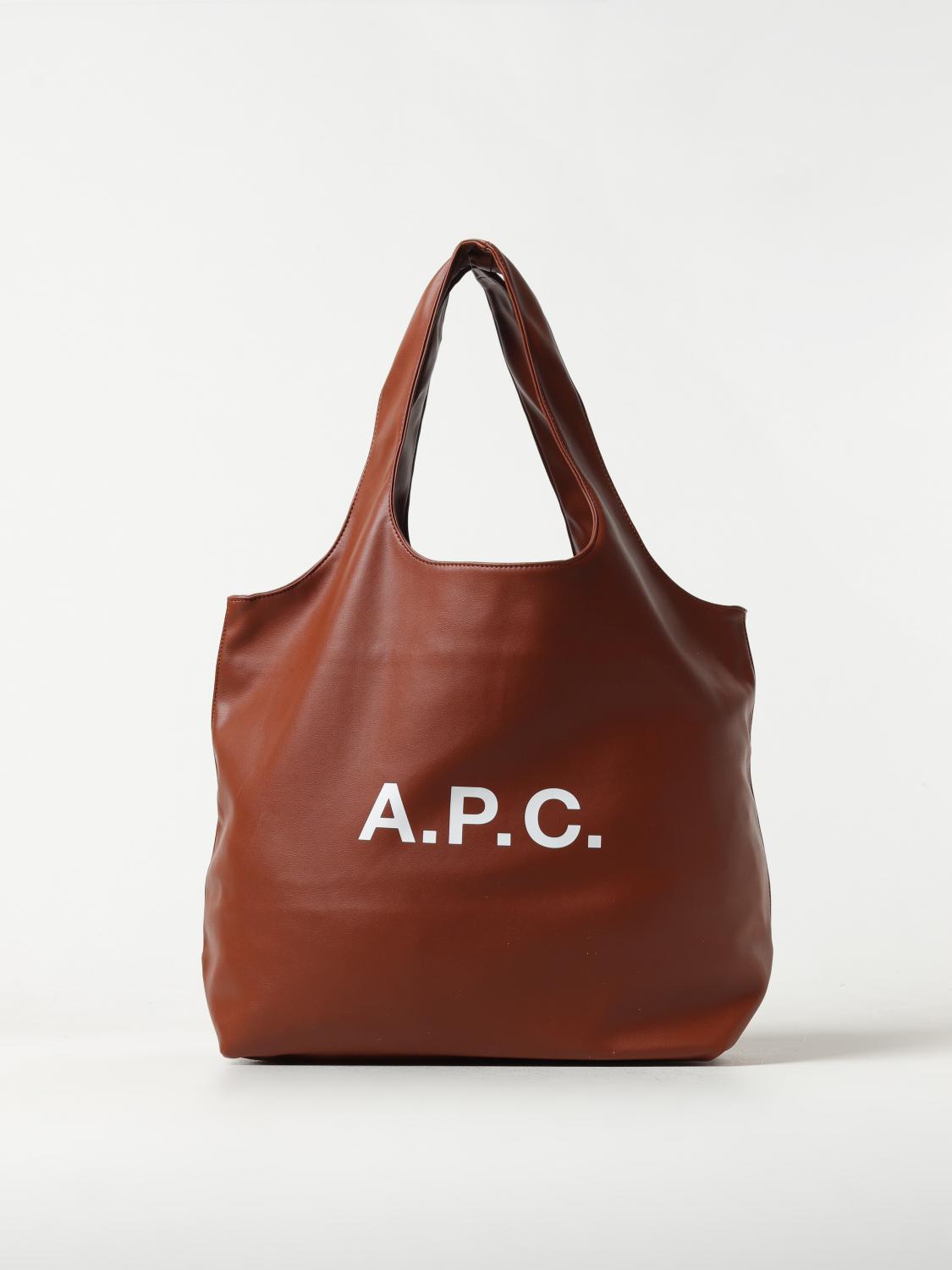 Shoulder Bag A.P.C. Woman colour Beige