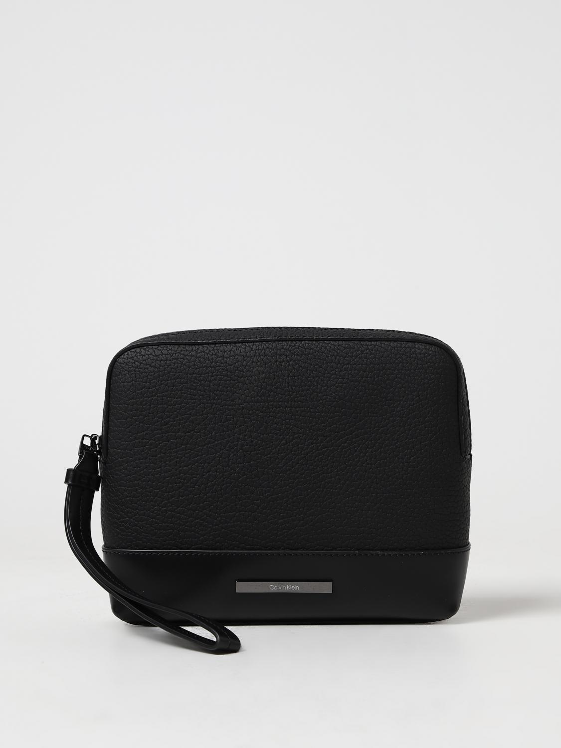 Cosmetic Case CALVIN KLEIN Men colour Black