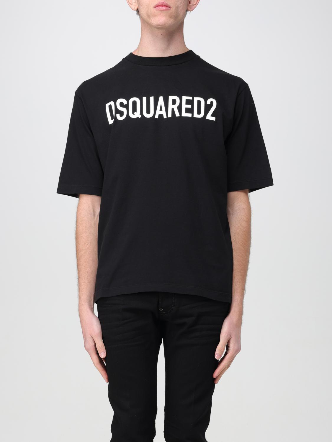 T-Shirt DSQUARED2 Men colour Black