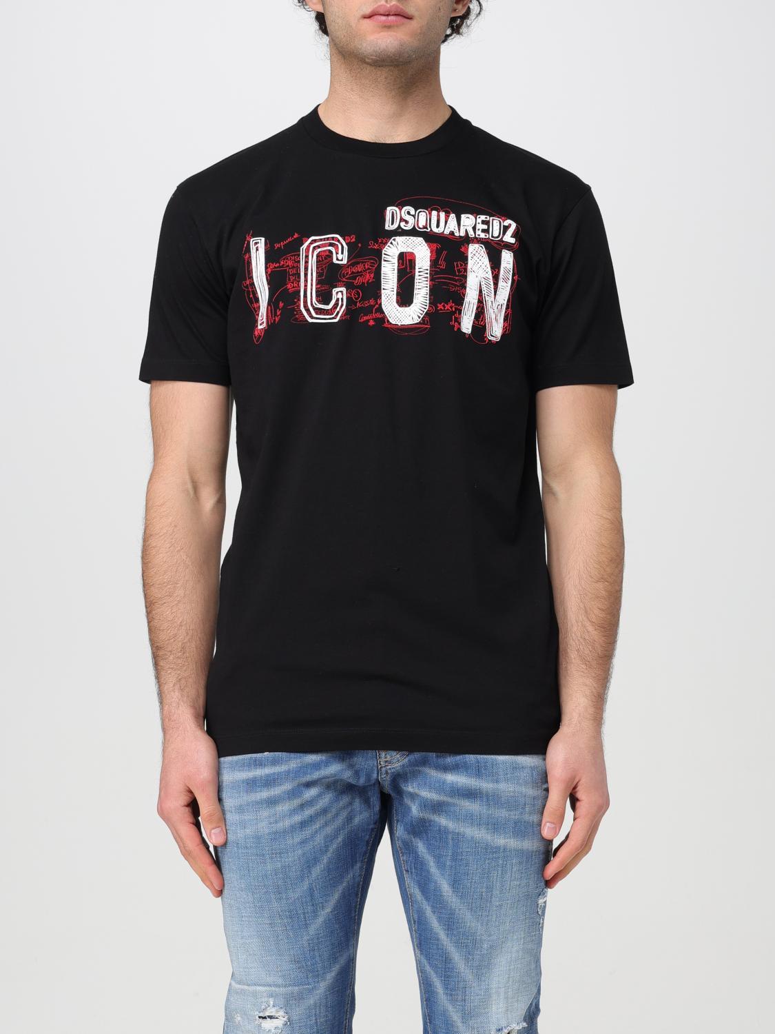 T-Shirt DSQUARED2 Men colour Black