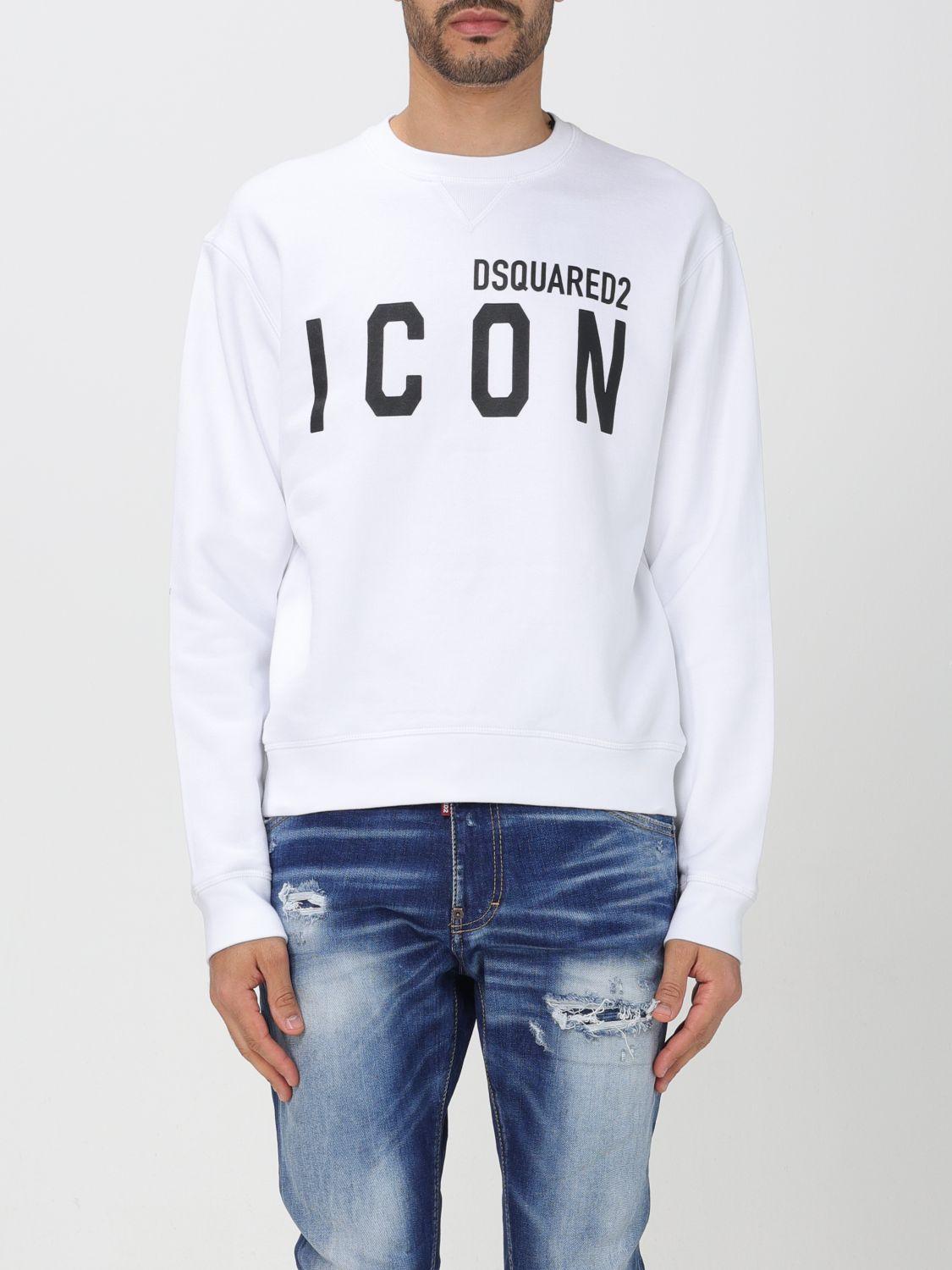 Sweatshirt DSQUARED2 Men colour White