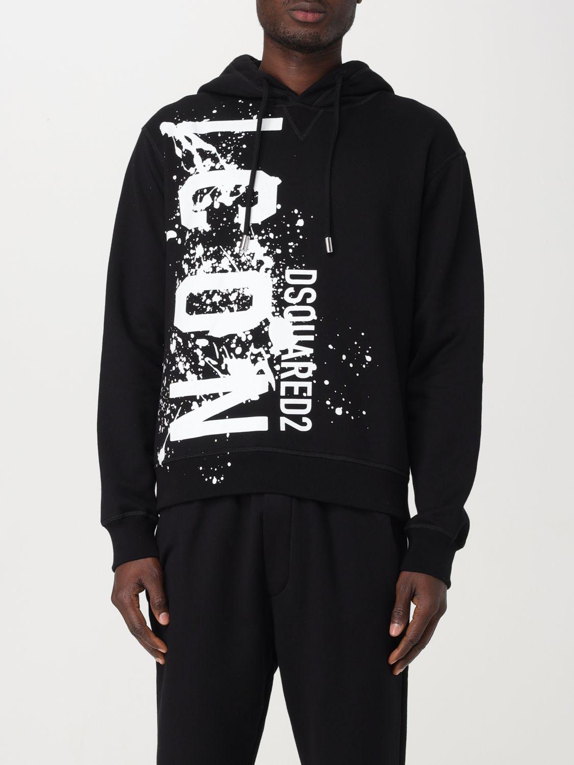 Sweatshirt DSQUARED2 Men Colour Black