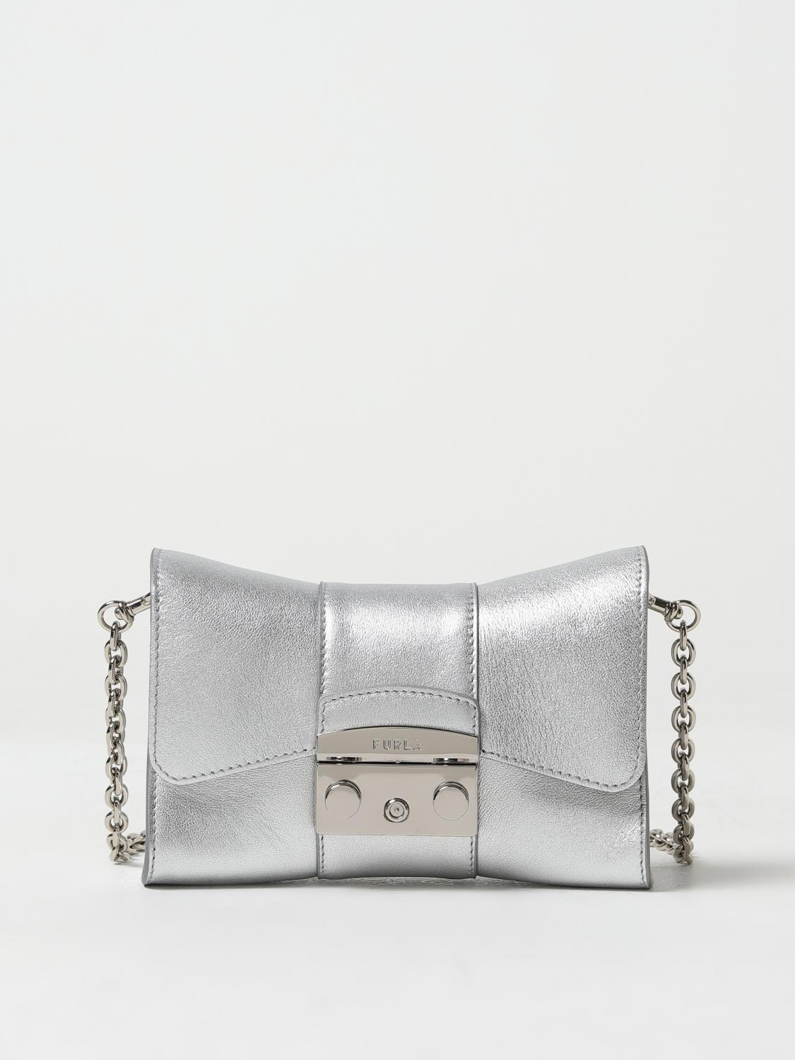 Mini Bag FURLA Woman colour Silver