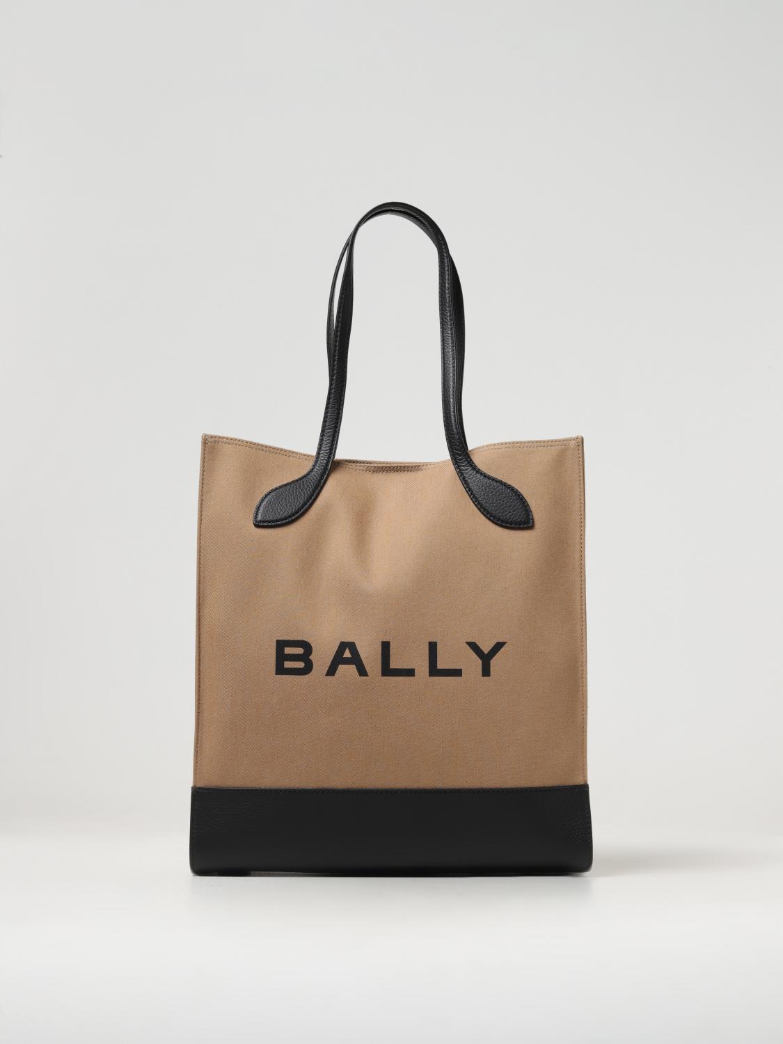 Tote Bags BALLY Woman colour Sand