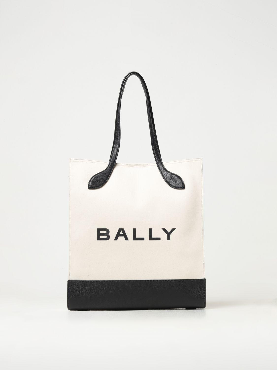 Tote Bags BALLY Woman Colour Natural