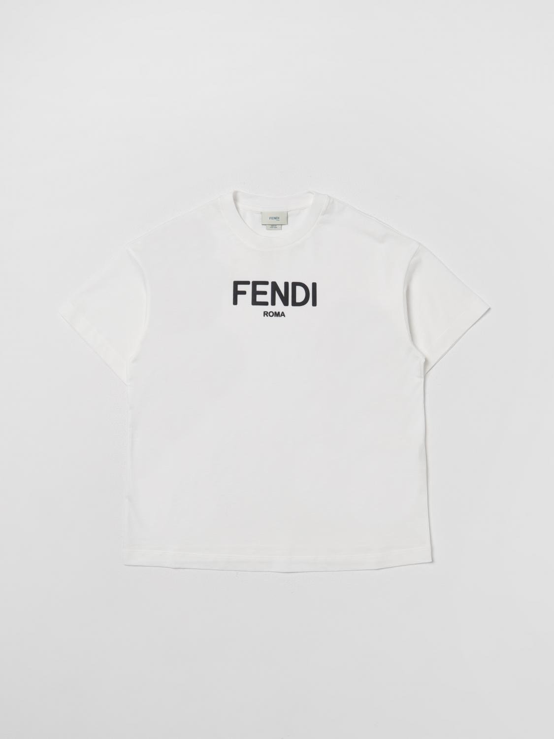 T-Shirt FENDI KIDS Kids colour White