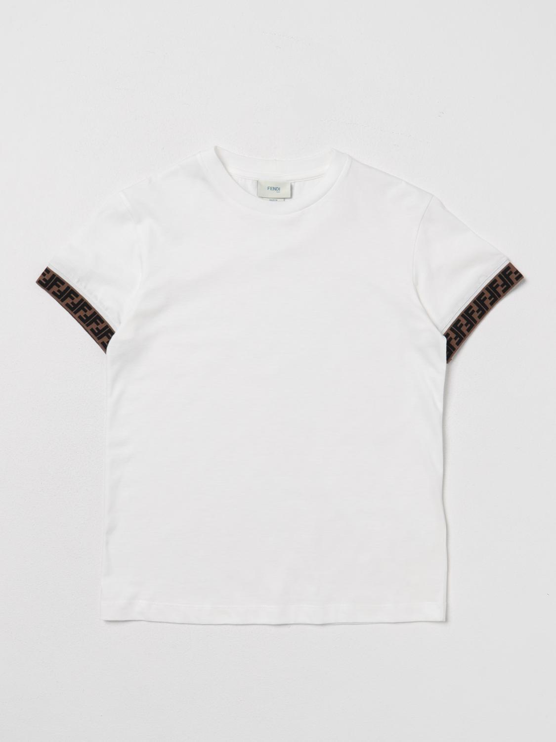 T-Shirt FENDI KIDS Kids colour White