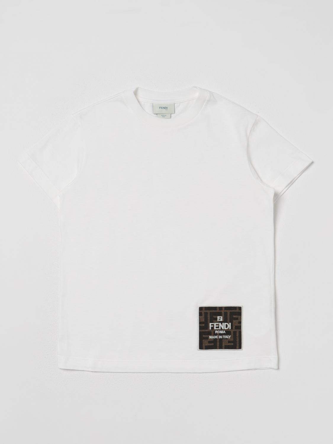 T-Shirt FENDI KIDS Kids colour White