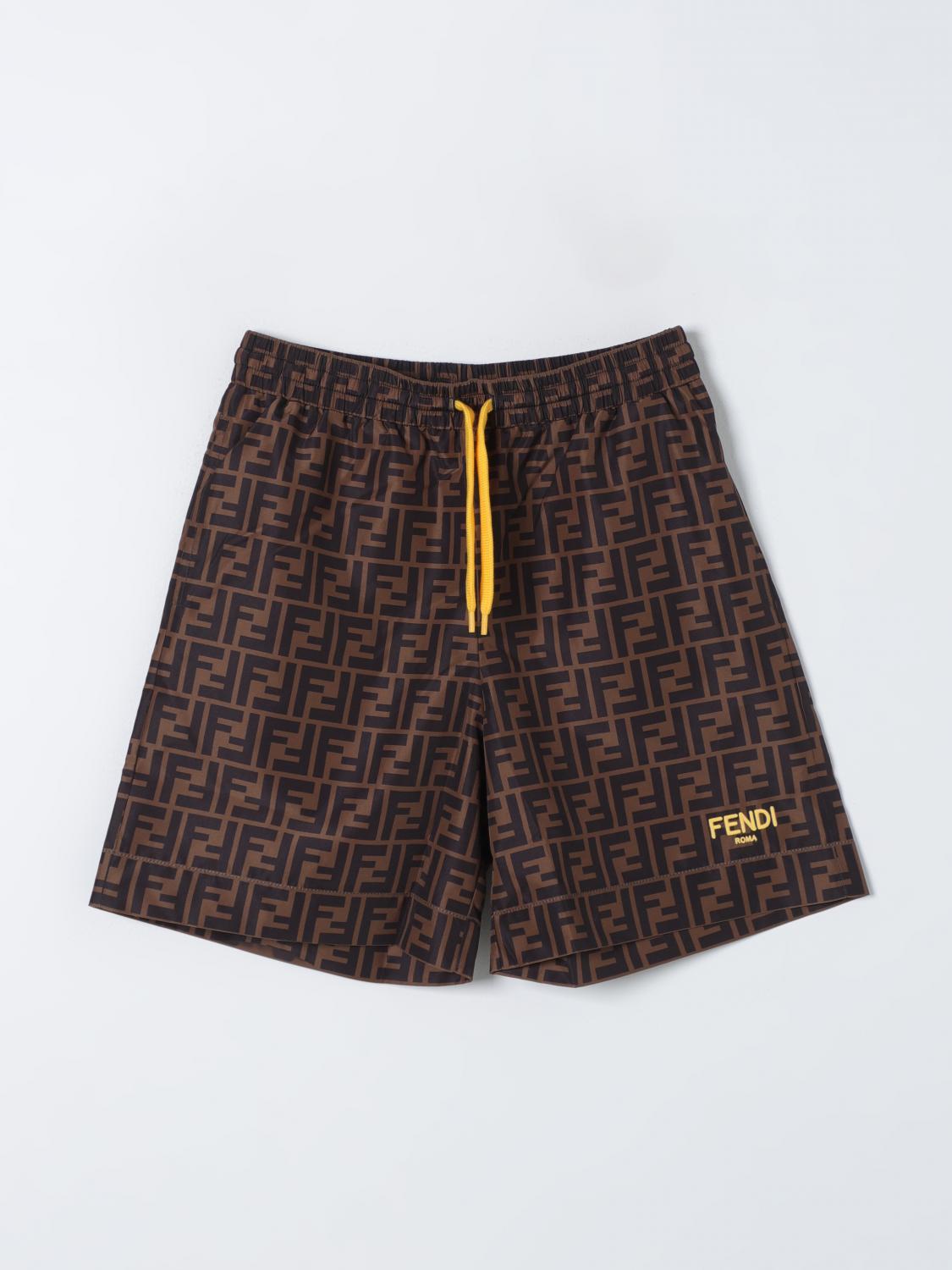 Swimsuit FENDI KIDS Kids colour Tobacco