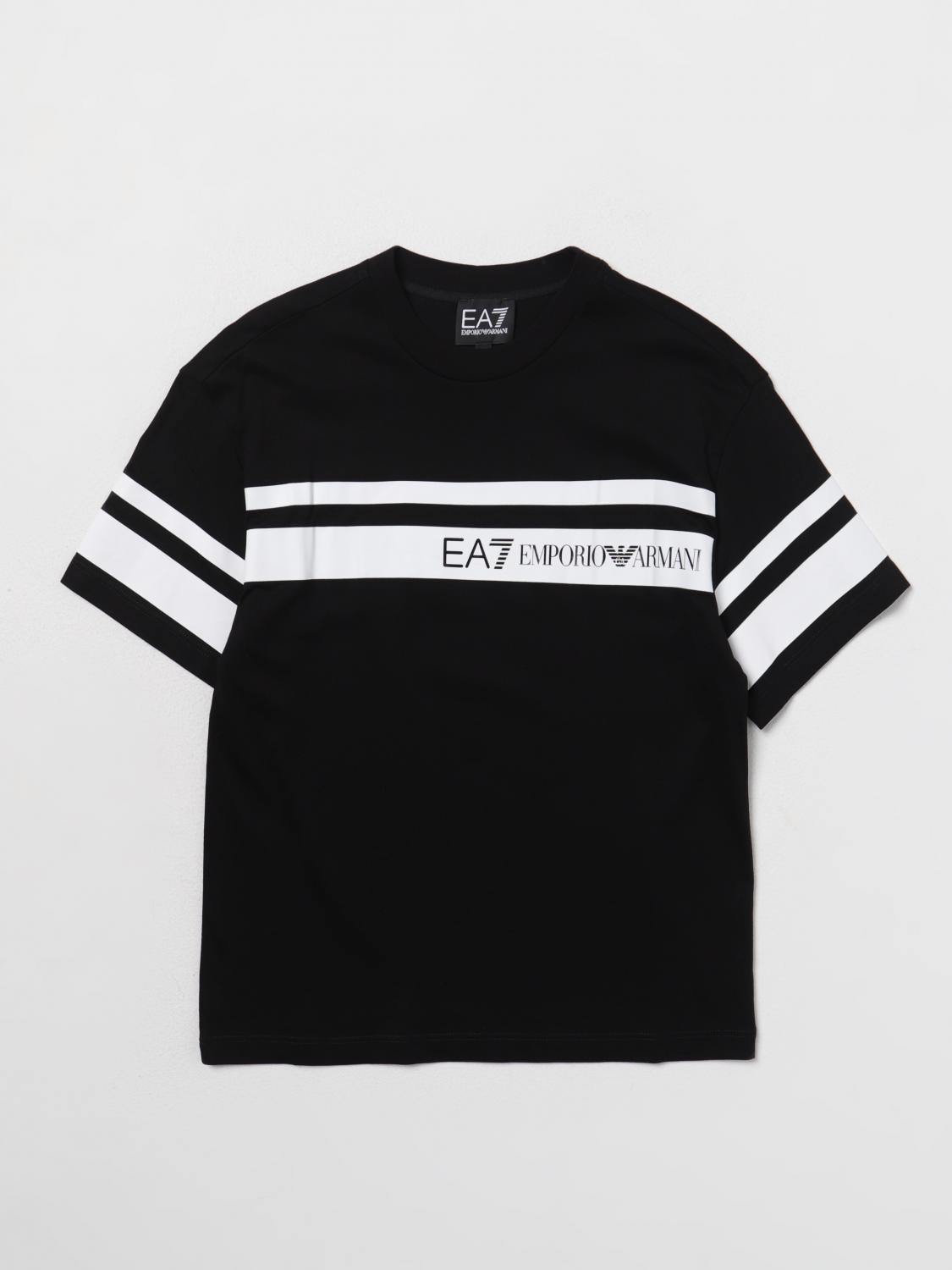 T-Shirt EA7 Kids colour Black