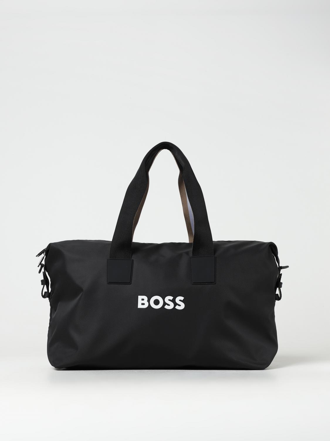 Men's BOSS Orange Catch 3.0 Mens Holdall - Black - Size: ONE Size