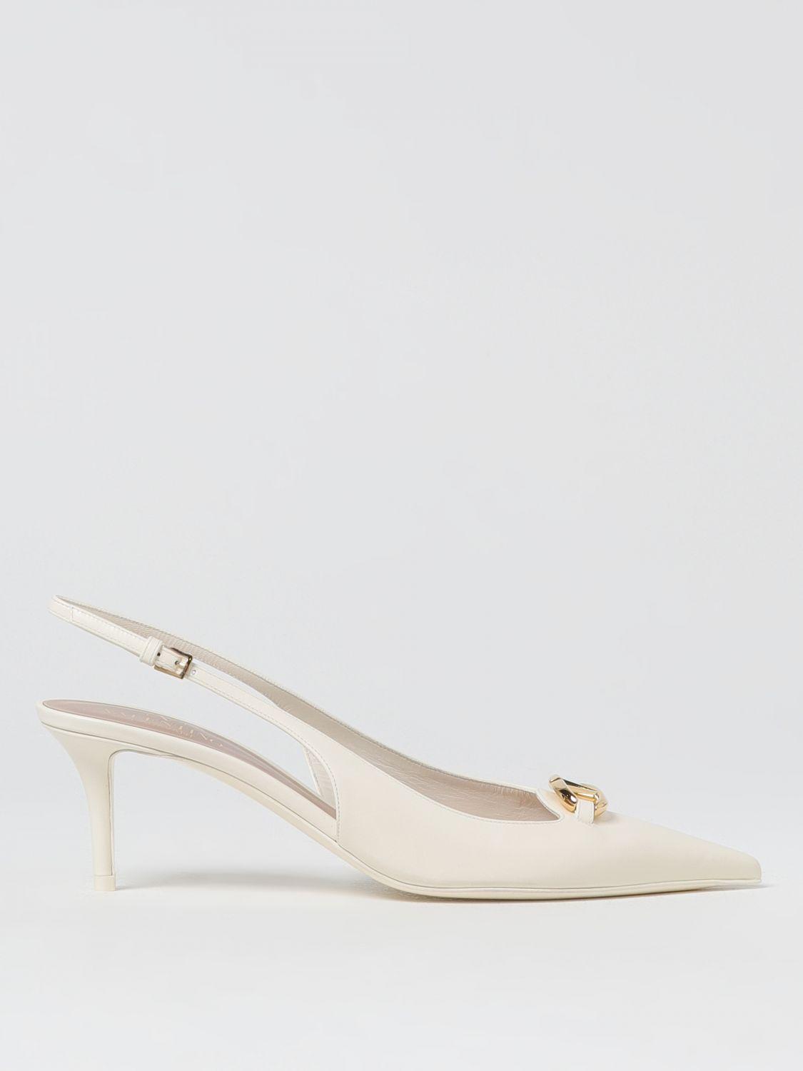 High Heel Shoes VALENTINO GARAVANI Woman colour Yellow Cream