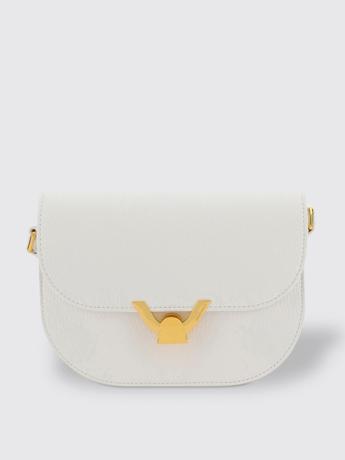 Crossbody Bags COCCINELLE Woman colour White