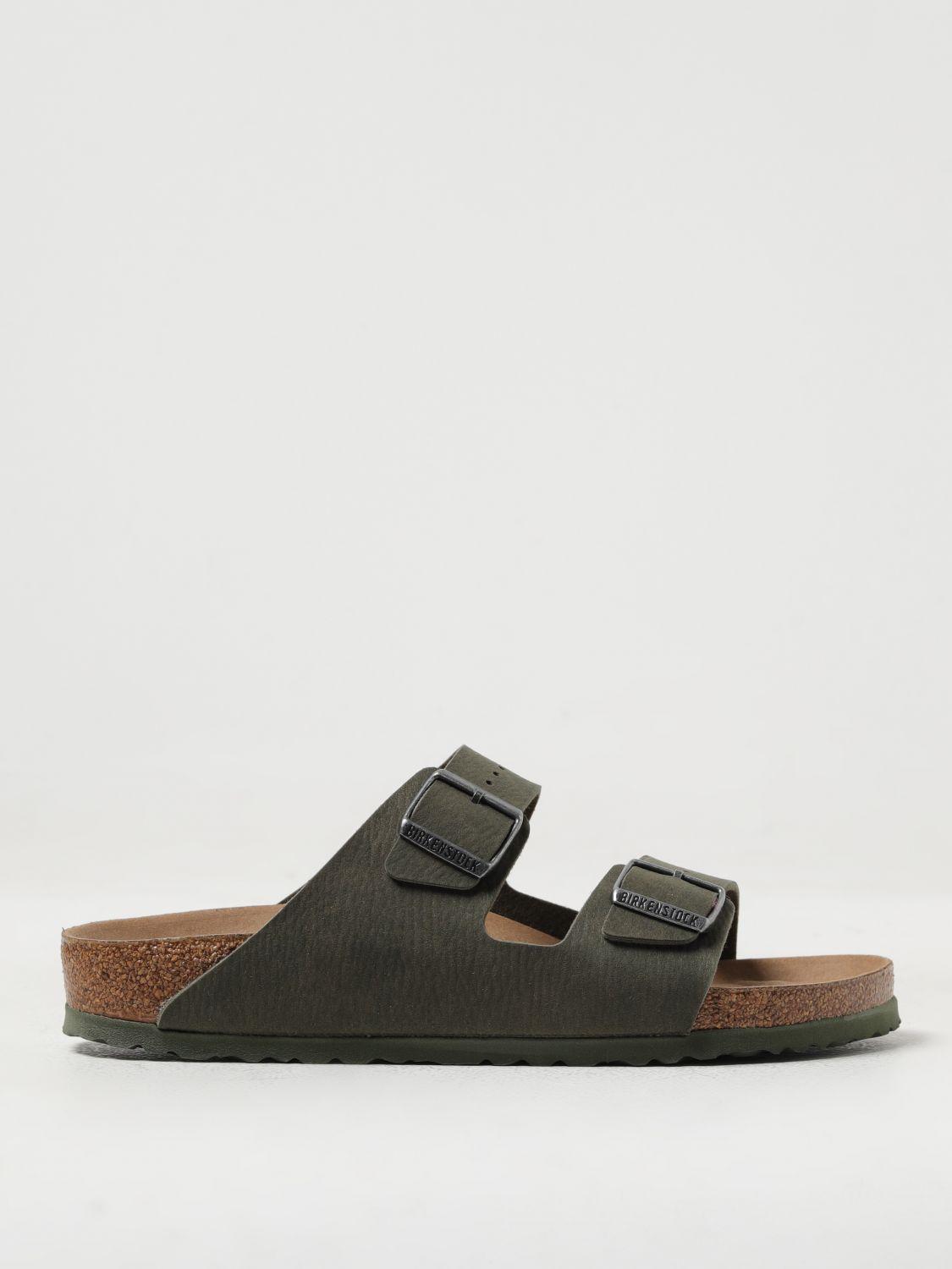 Sandals BIRKENSTOCK Men colour Military