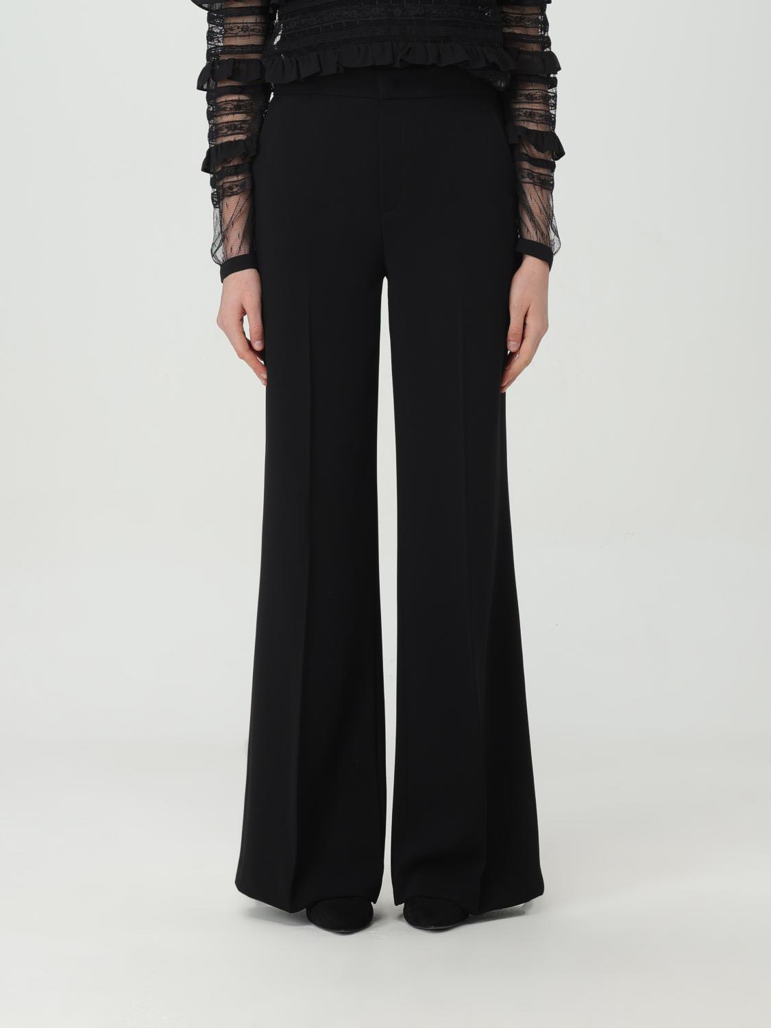 Trousers TWINSET Woman colour Black