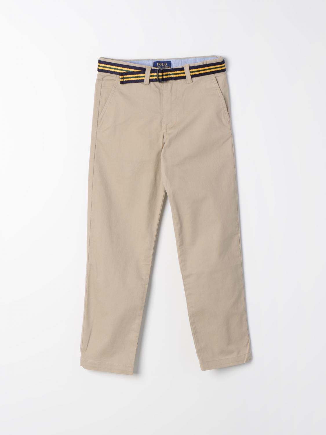 Trousers POLO RALPH LAUREN Kids colour Beige