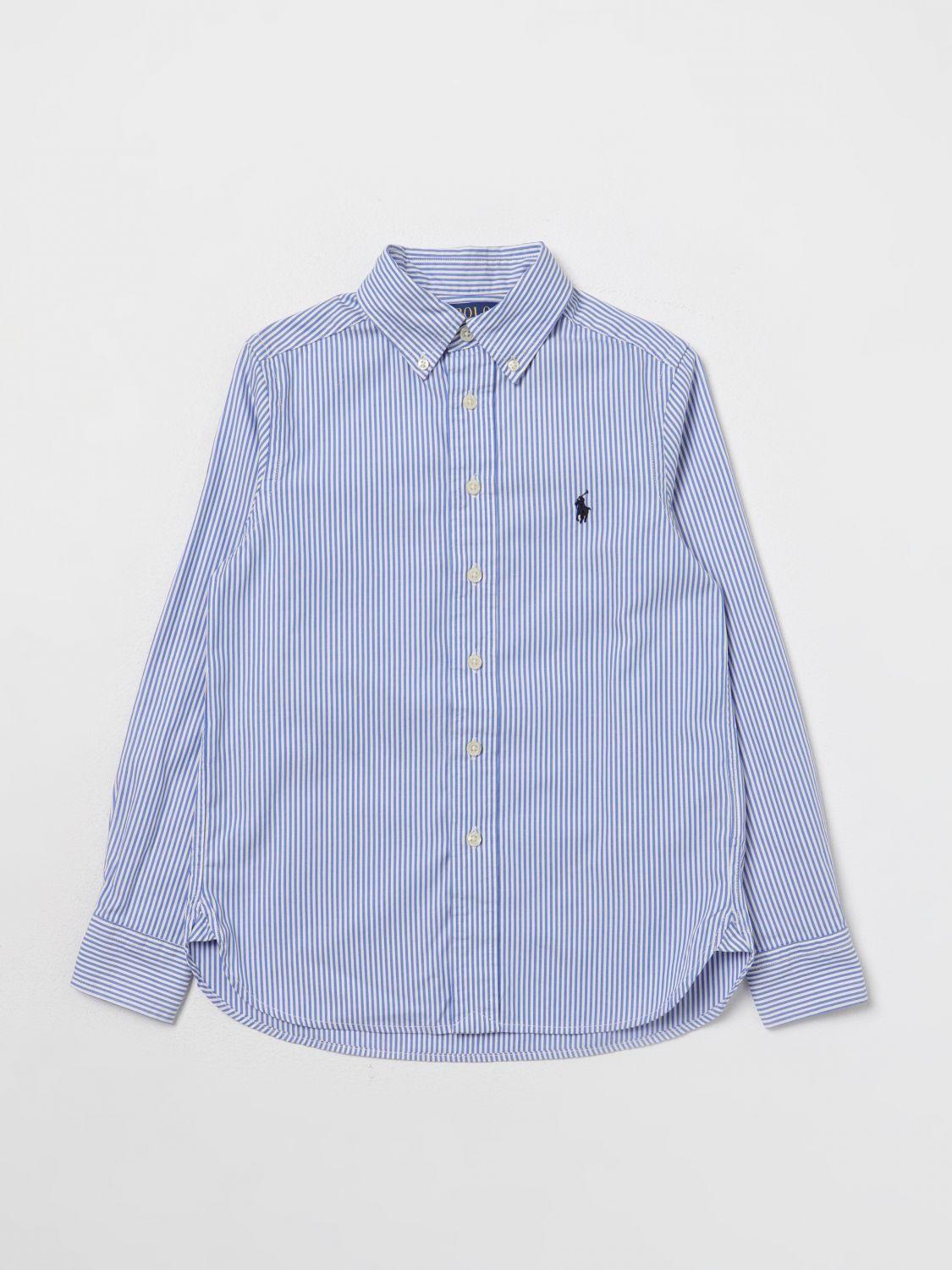 Shirt POLO RALPH LAUREN Kids colour Sky Blue