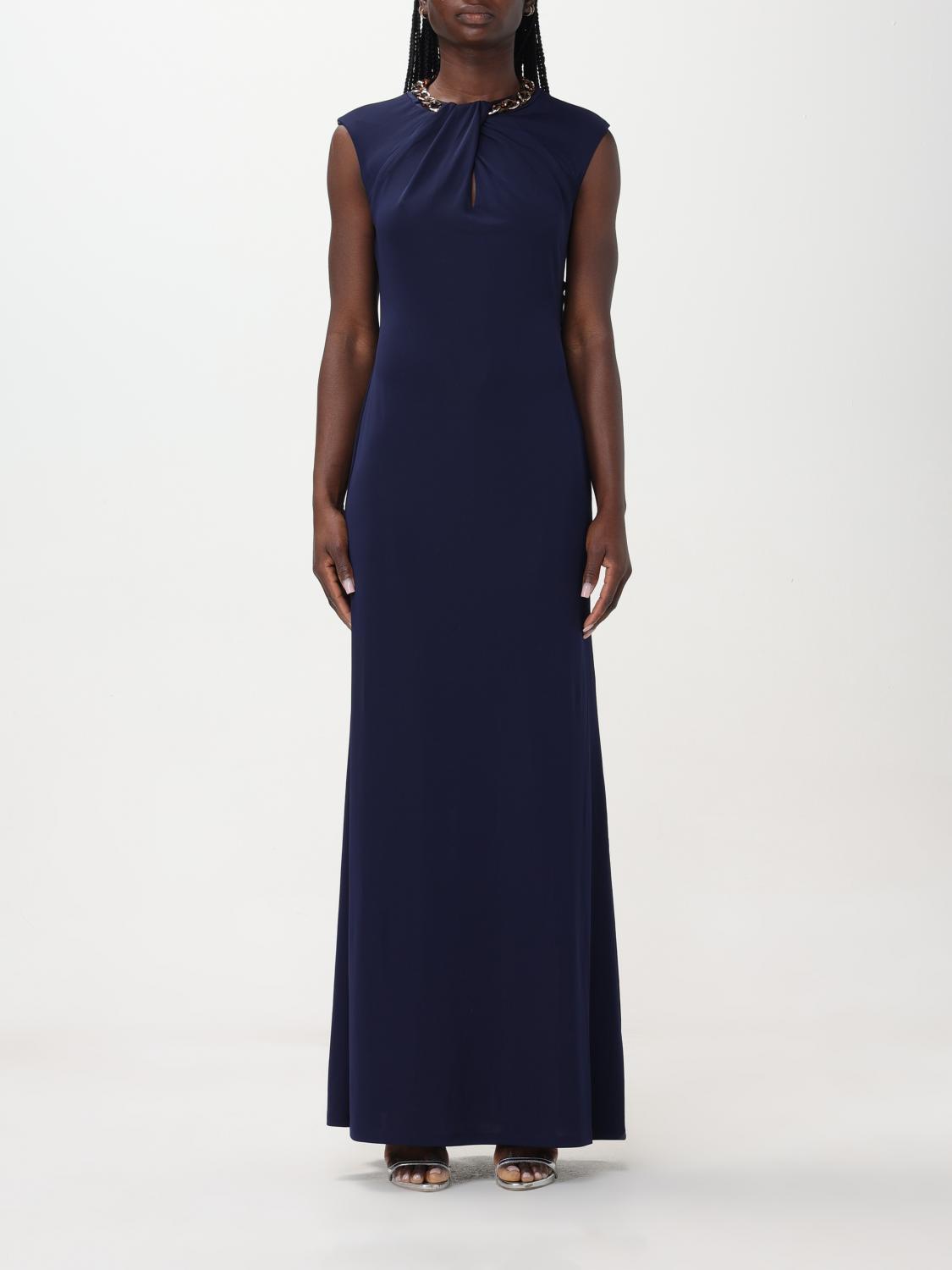 Dress LAUREN RALPH LAUREN Woman colour Navy