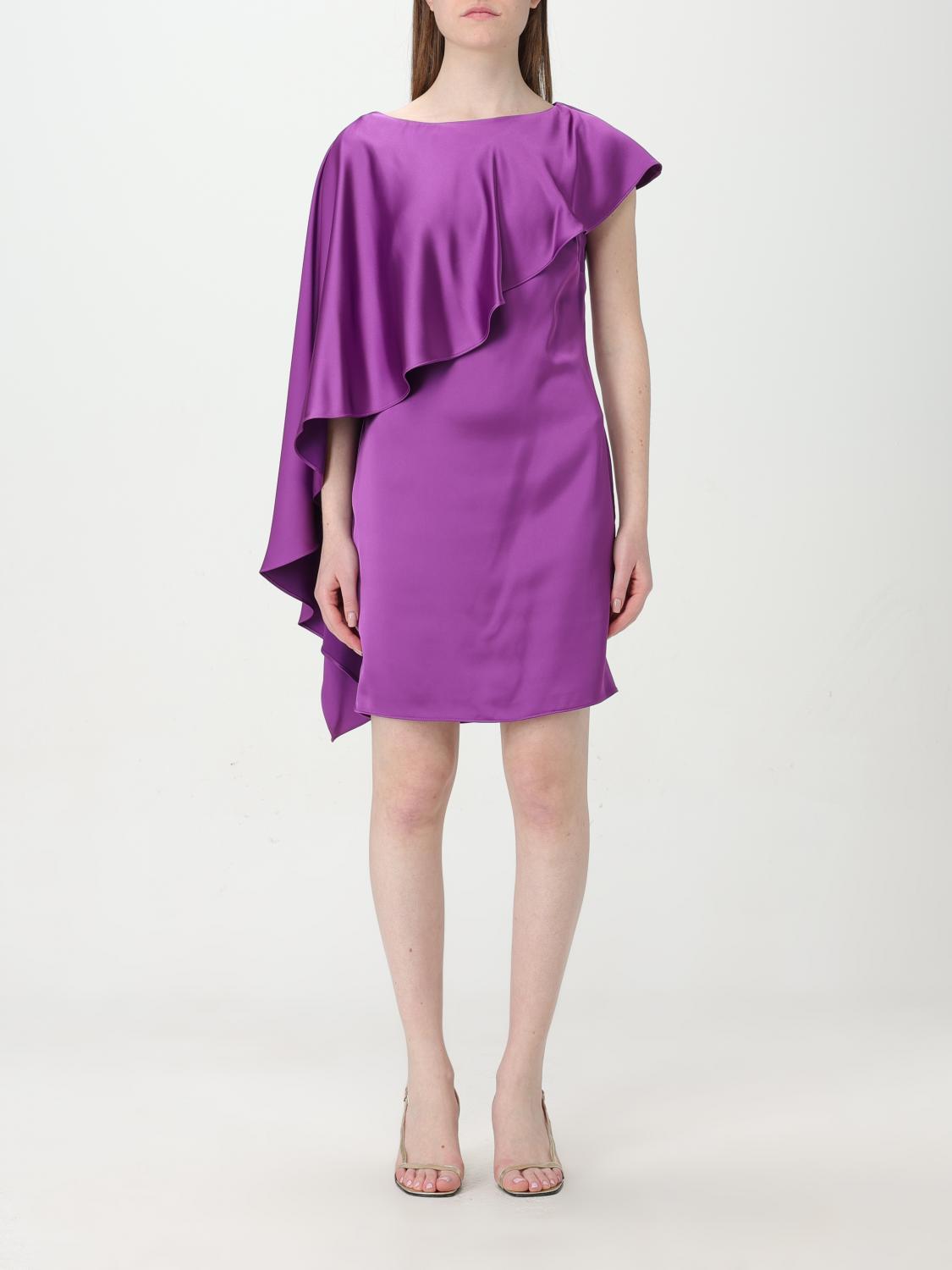 Dress LAUREN RALPH LAUREN Woman colour Violet