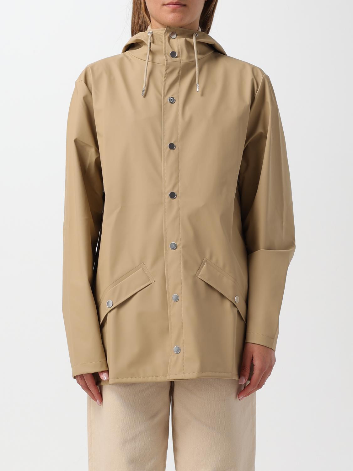 Jacket RAINS Woman colour Sand