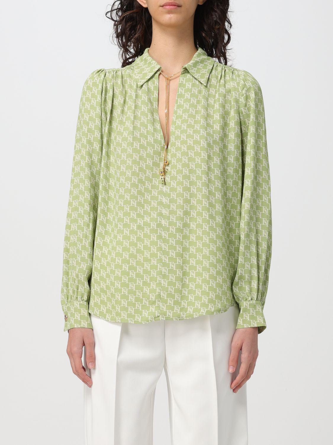 Shirt ELISABETTA FRANCHI Woman colour Pistachio