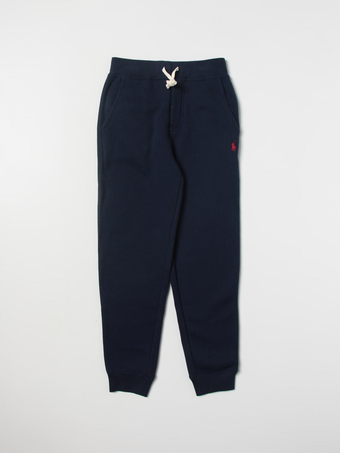 Trousers POLO RALPH LAUREN Kids colour Navy