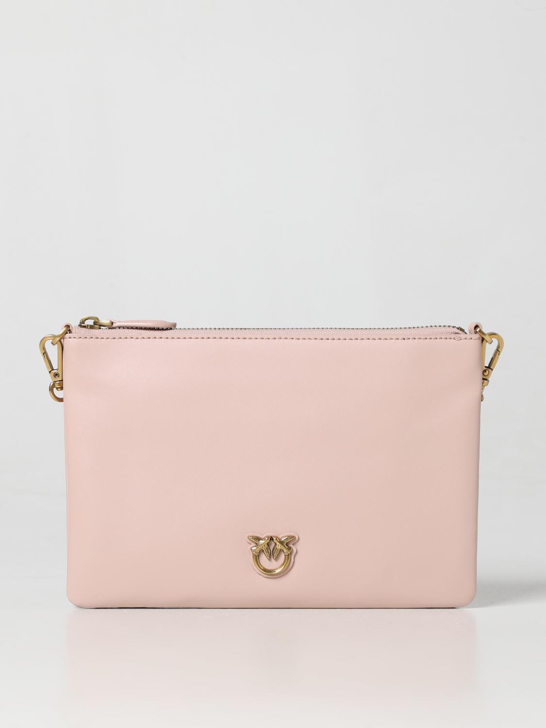 Clutch PINKO Woman colour Blush Pink