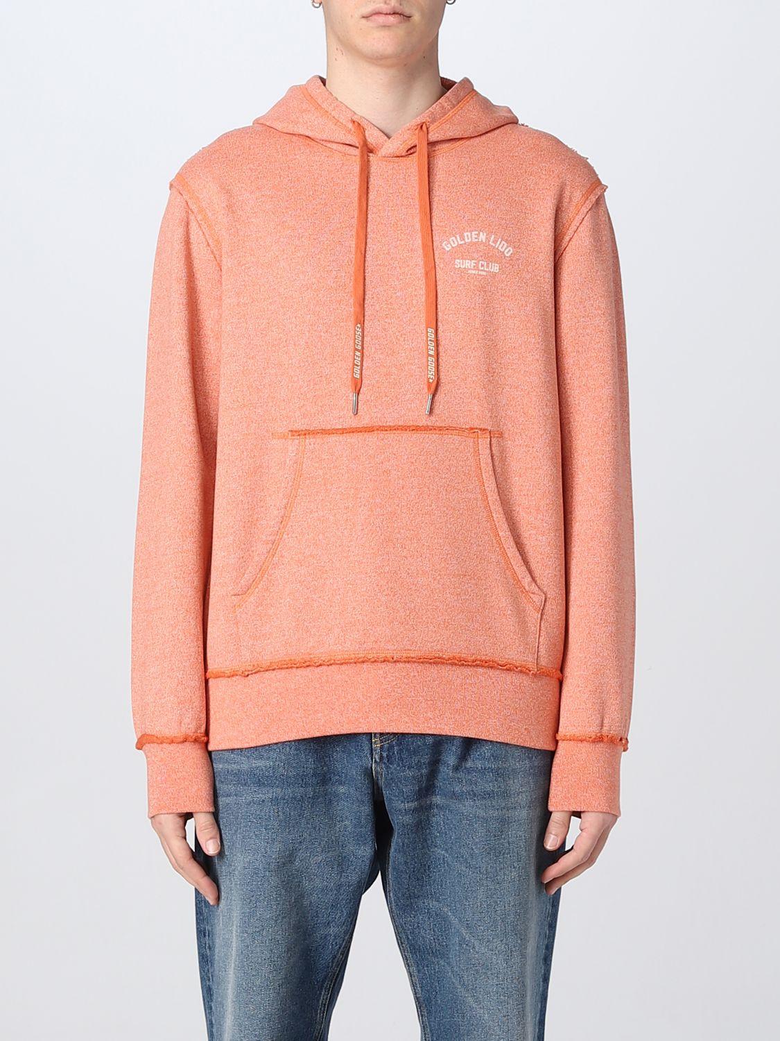 Sweatshirt GOLDEN GOOSE Men colour Orange