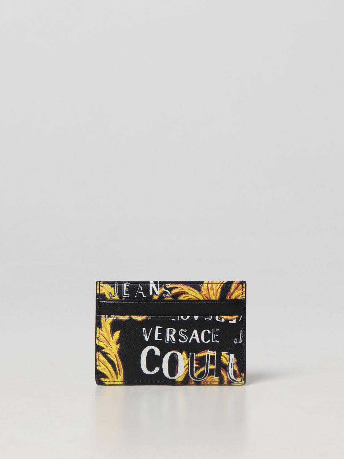 Wallet VERSACE JEANS COUTURE Men colour Black