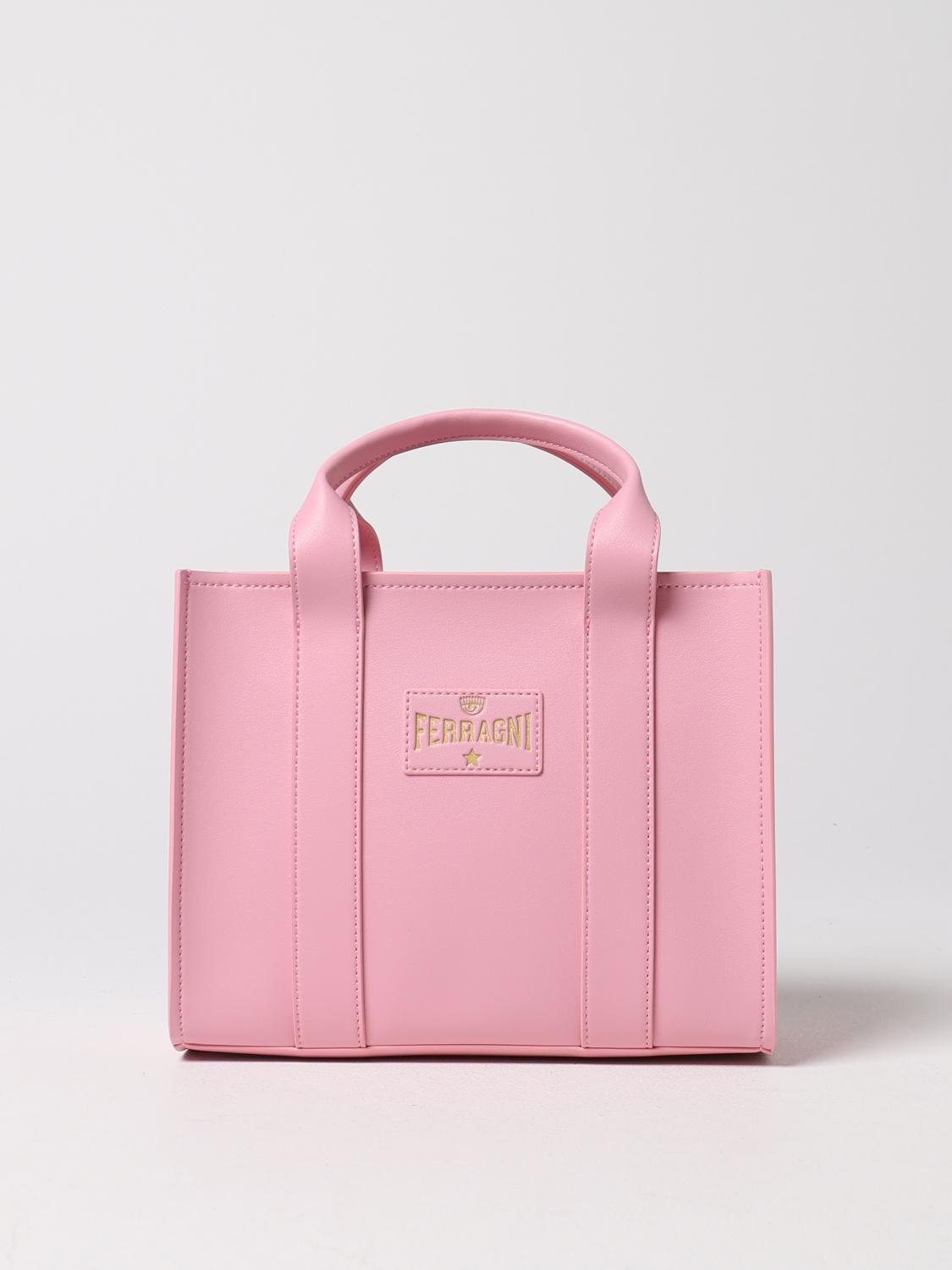 Handbag CHIARA FERRAGNI Woman colour Pink