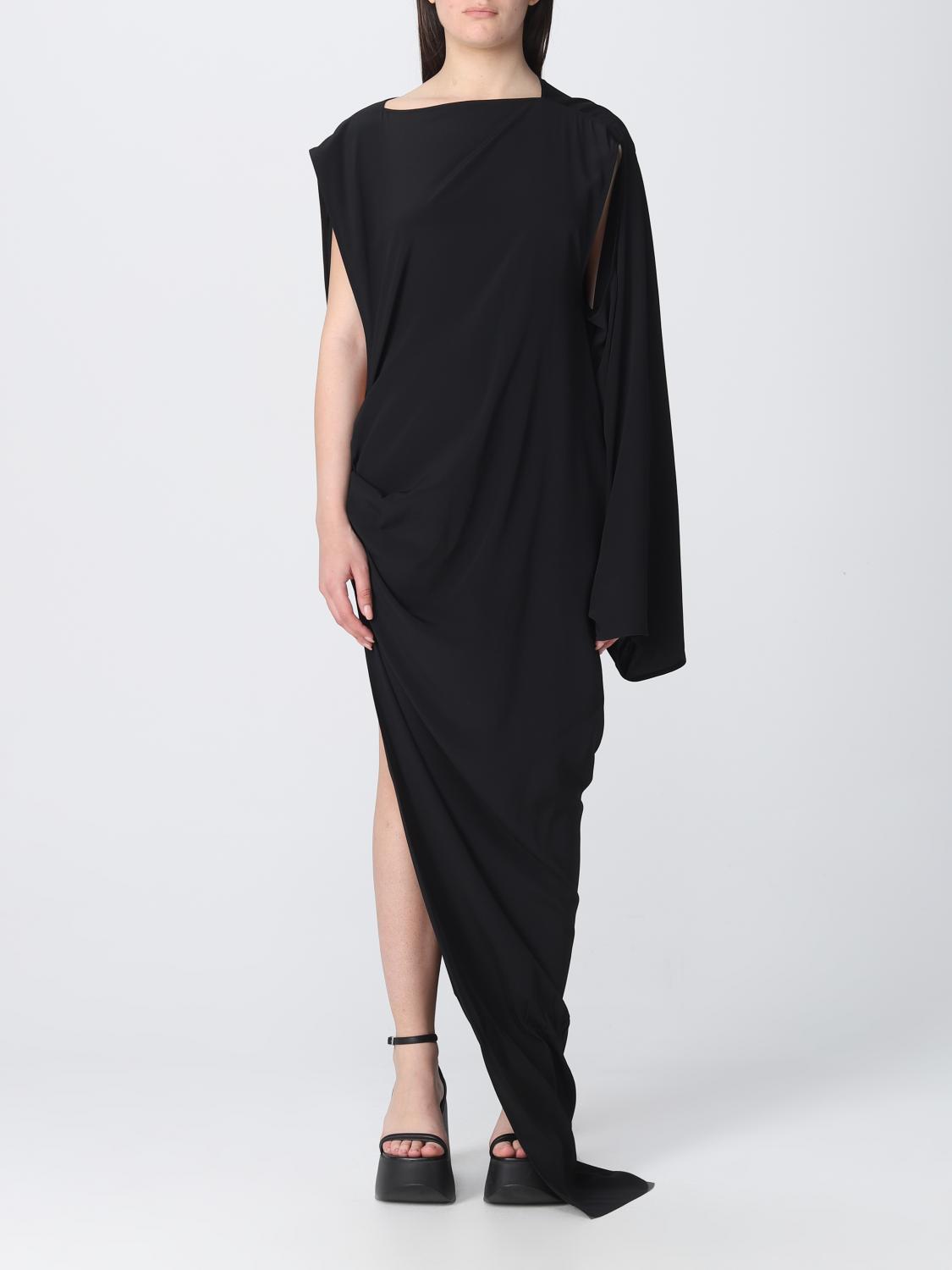 Edfu Crepe Gown 42 Black