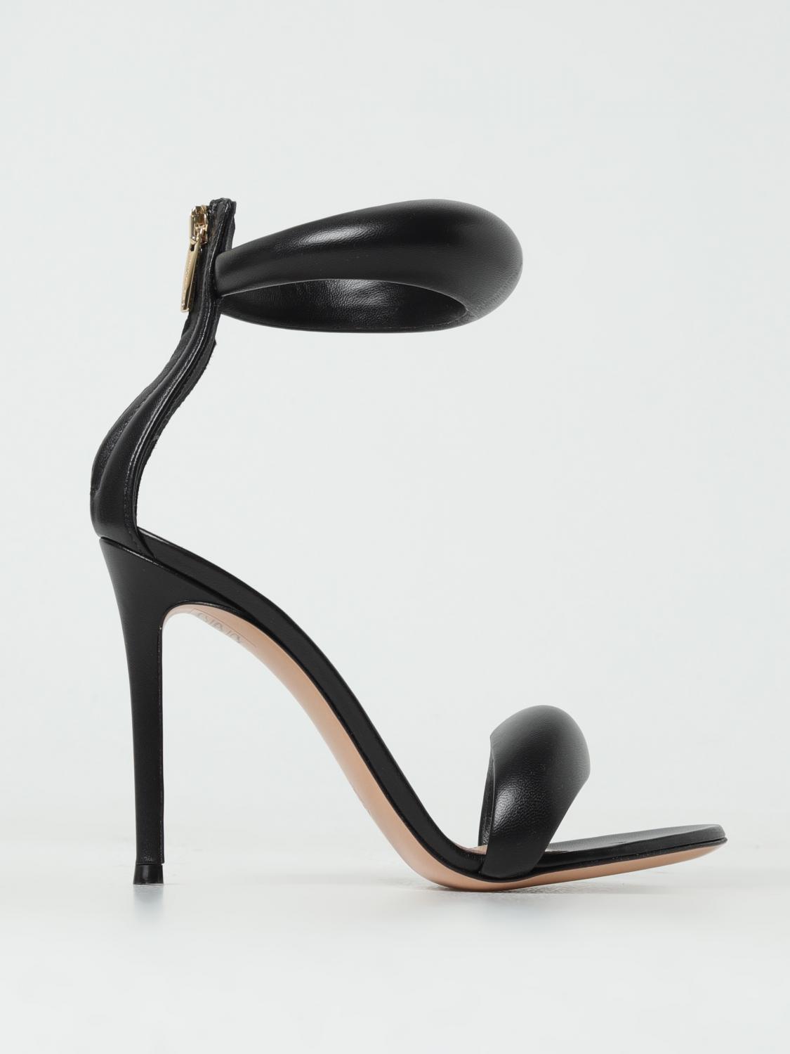 Heeled Sandals GIANVITO ROSSI Woman colour Black