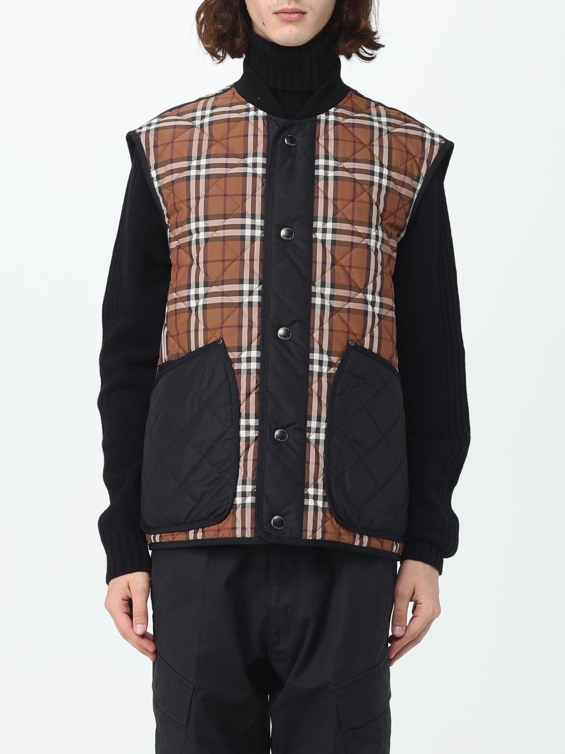 Waistcoat BURBERRY Men colour Brown