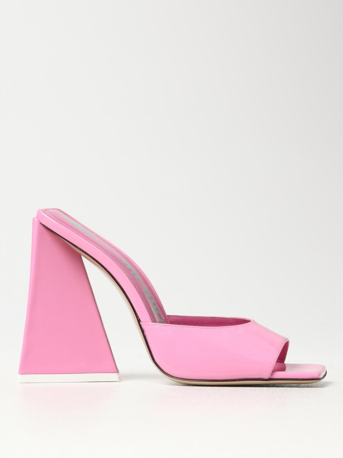 Heeled Sandals THE ATTICO Woman colour Pink