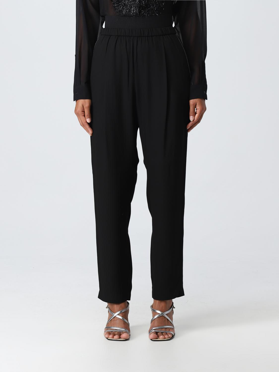 Trousers FABIANA FILIPPI Woman colour Black