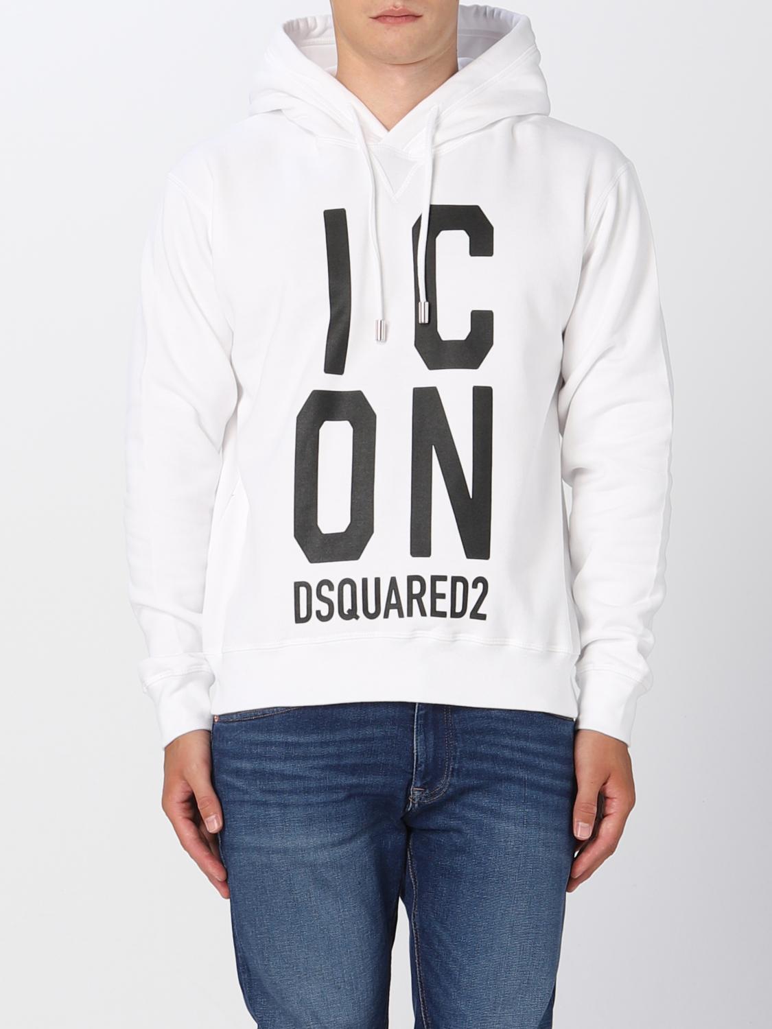 Sweatshirt DSQUARED2 Men colour White