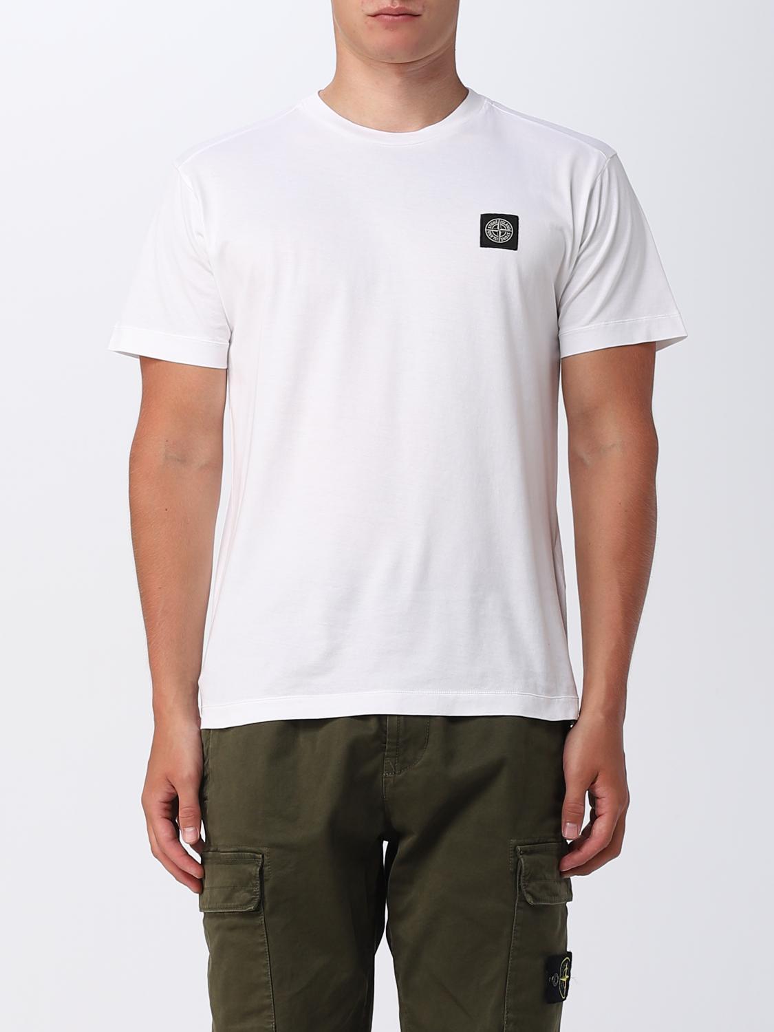 T-Shirt STONE ISLAND Men colour White