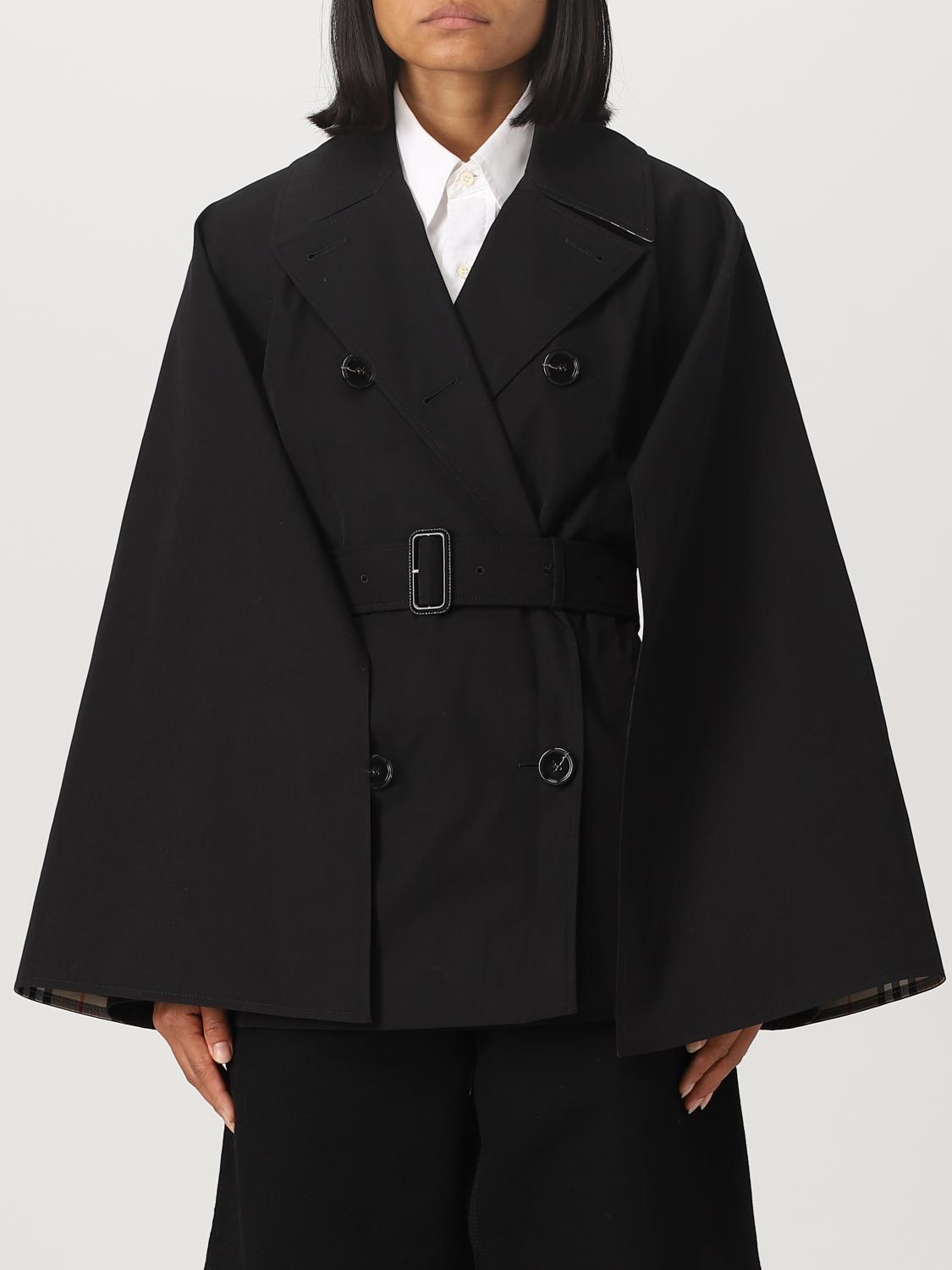 Trench Coat BURBERRY Woman colour Black