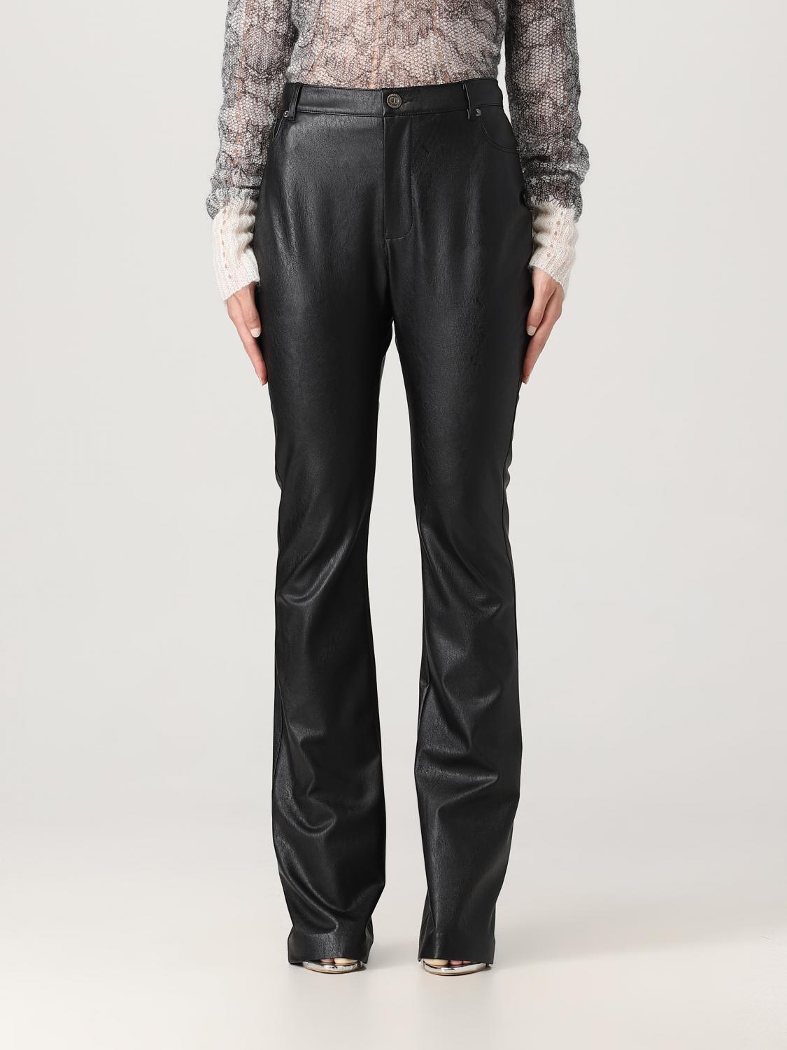 Trousers TWINSET Woman colour Black