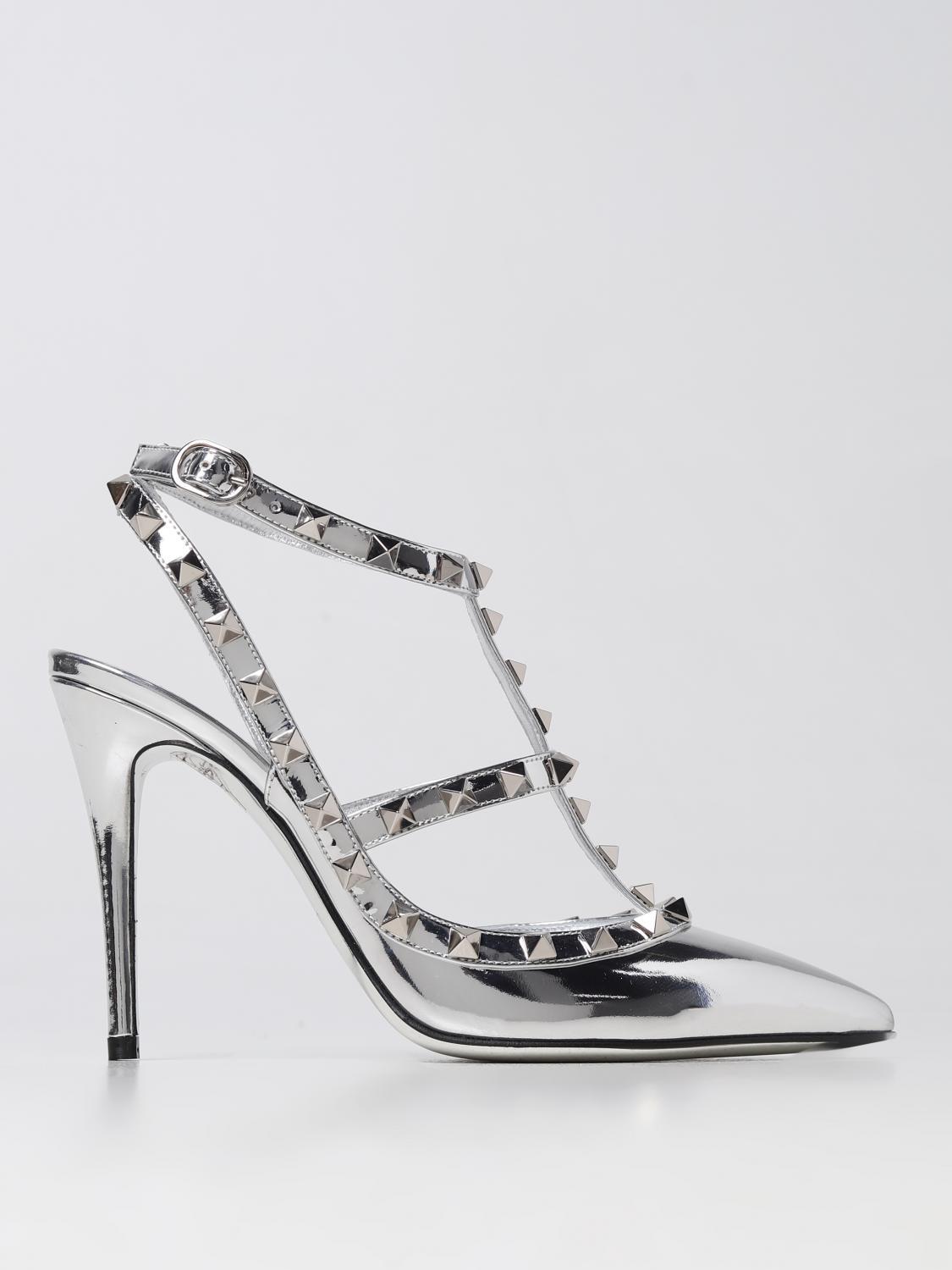 High Heel Shoes VALENTINO GARAVANI Woman colour Silver