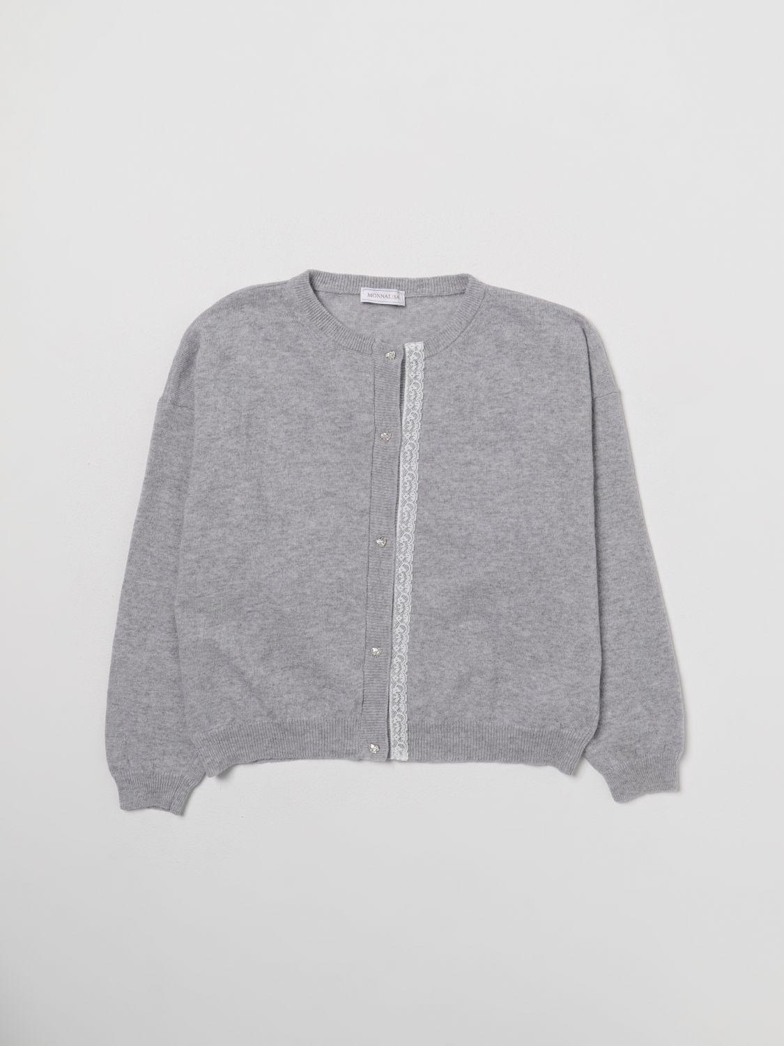 Jumper MONNALISA Kids colour Grey