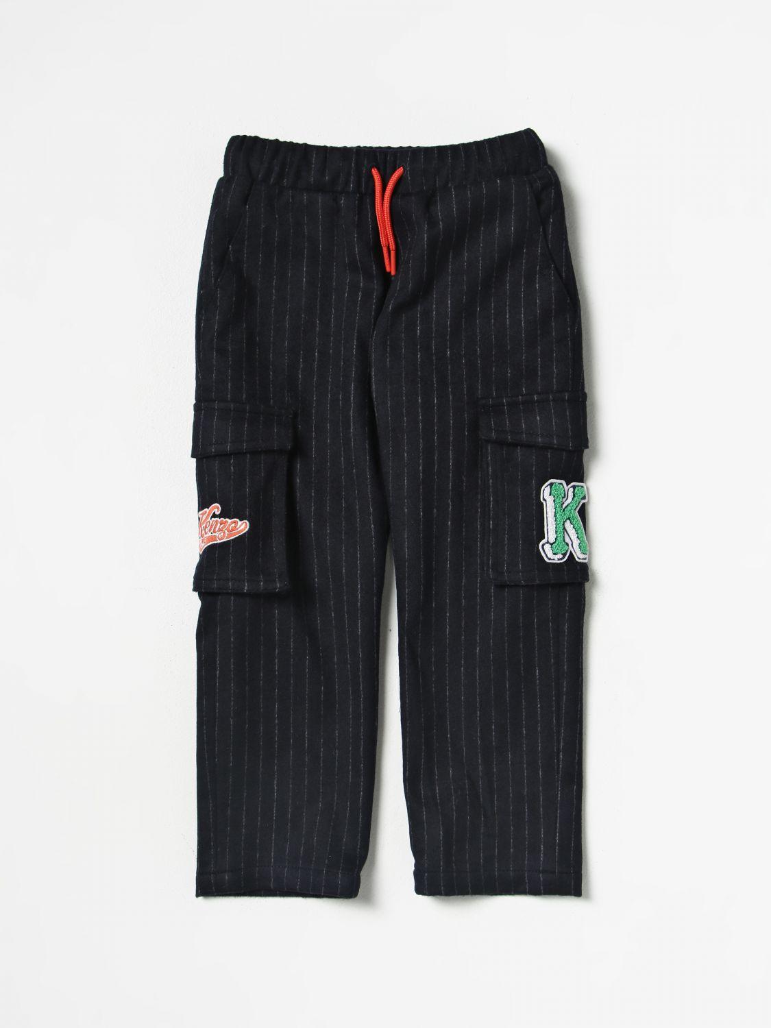 Trousers KENZO KIDS Kids colour Blue